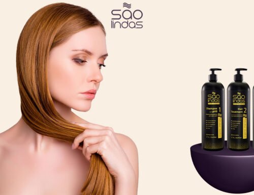 The perfect solution for stressed, damaged hair with the Solindas Hair Treatment set